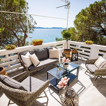 Zadar Center Beach Apartment - Directly On The Sea Exteriör bild