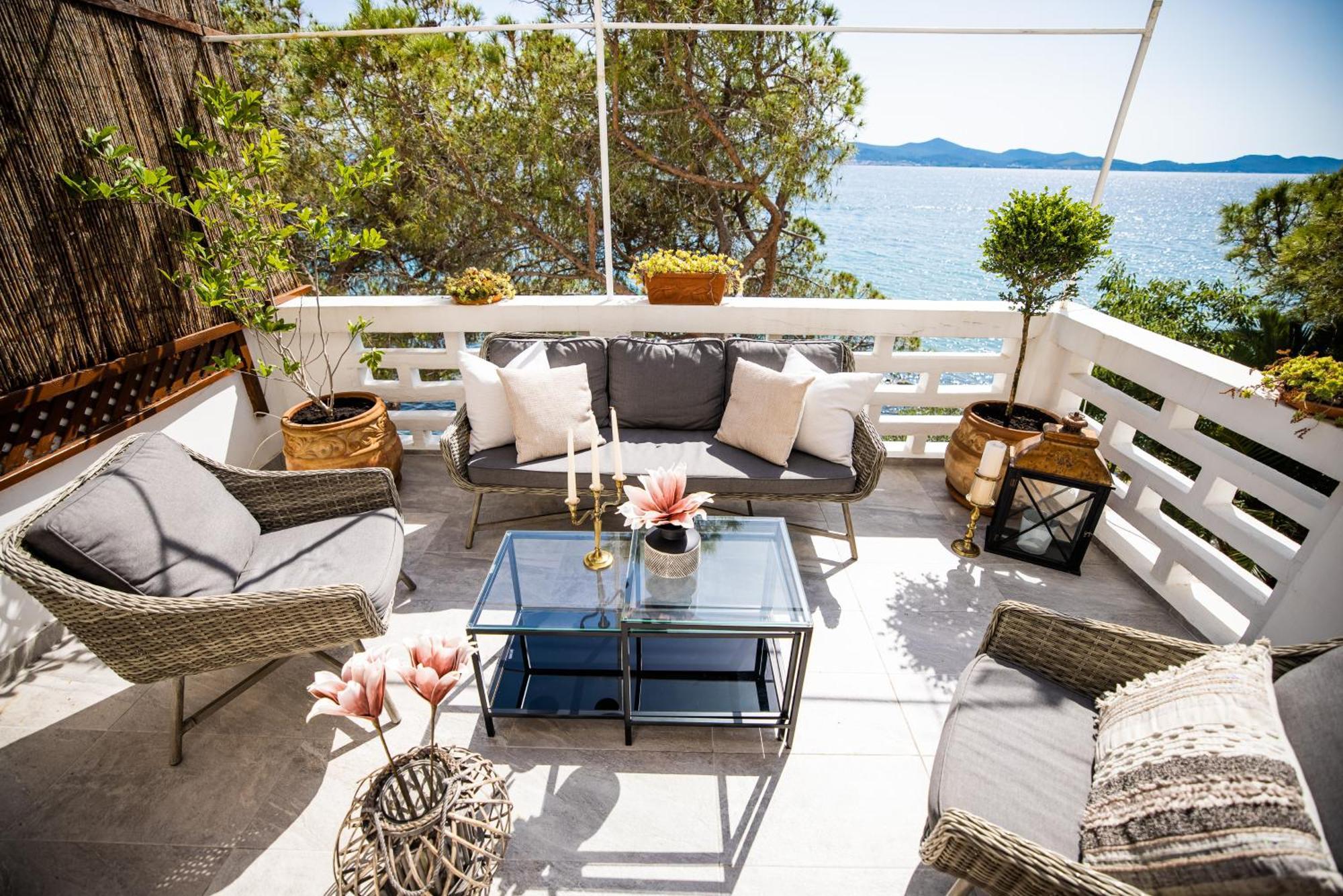 Zadar Center Beach Apartment - Directly On The Sea Exteriör bild