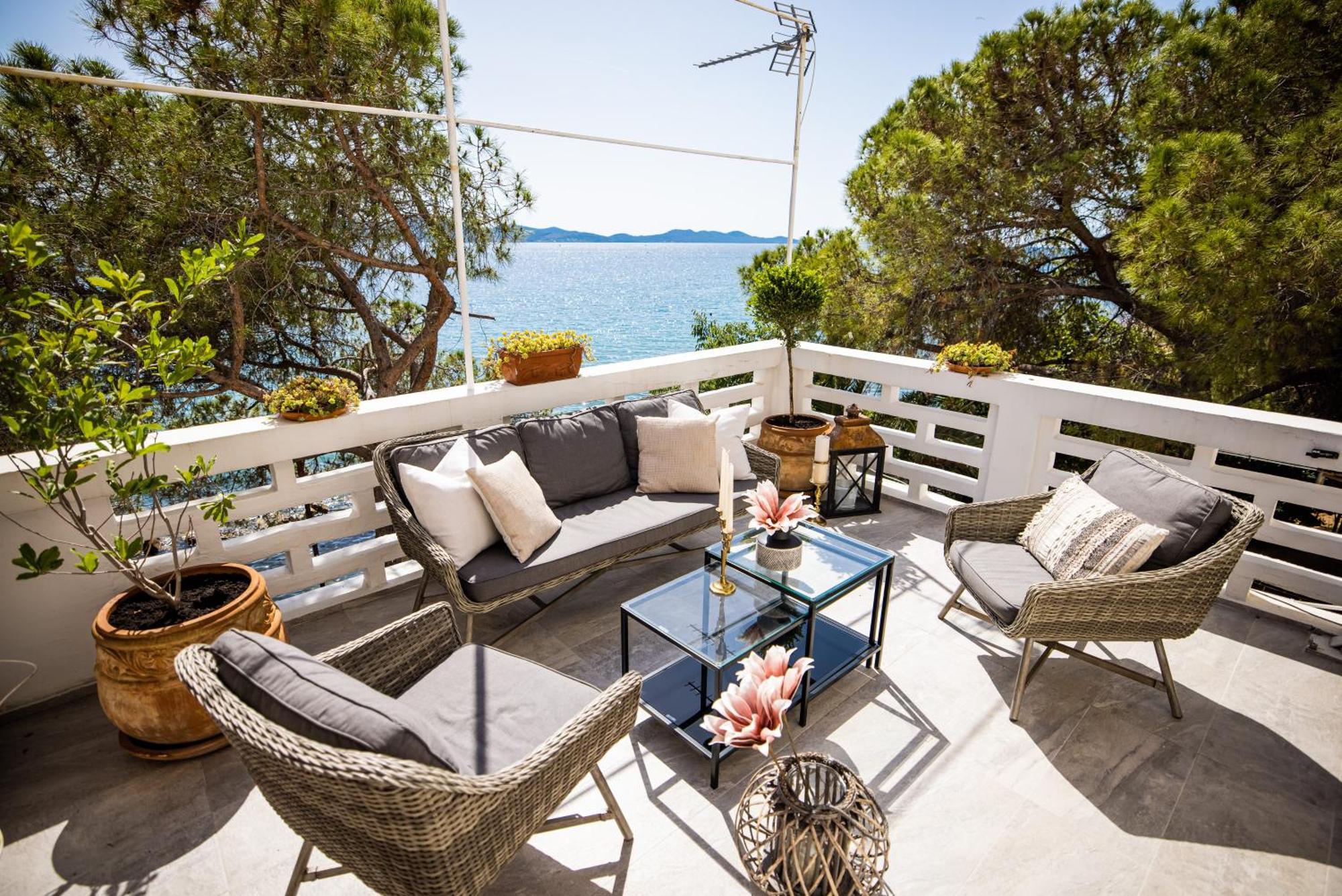 Zadar Center Beach Apartment - Directly On The Sea Exteriör bild